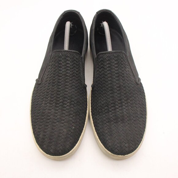 Ecco Soft 7 Loafers Men\'s Size EU 45 Black Woven  Nubuck Leather Casual Slip On main image 8